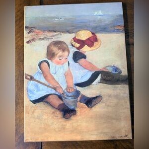 1884 Children Playing on the Beach Mary Cassatt